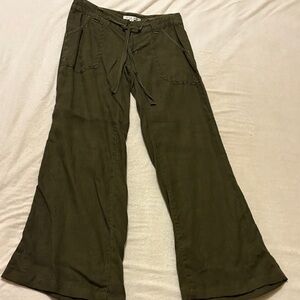 CAbi Khaki Drawstring Pants